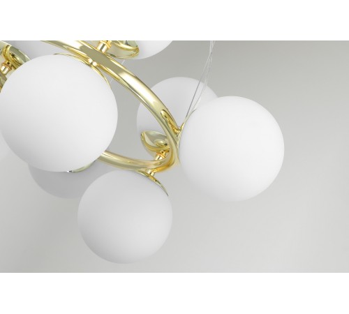 Подвесная люстра LUMINA DECO TP 2002-9 GD Fino Подвесная люстра LUMINA DECO TP 2002-9 GD Fino