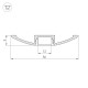 Профиль для ступеней Arlight 016149 ARH-FLAT-2000 ANOD