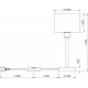 Настольная лампа декоративная Moderli V2732-1T Room