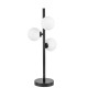 Настольная лампа декоративная LUMINA DECO LDT 6033-3 BK MARSIADA