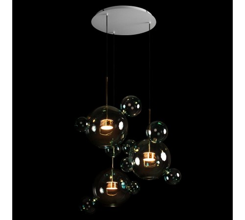 Подвесной светильник Loft it 2027-D3 Blue Bolle Подвесной светильник Loft it 2027-D3 Blue Bolle