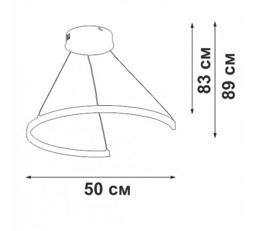 Подвесной светильник Vitaluce V2509DT-0/1S V2509DT Подвесной светильник Vitaluce V2509DT-0/1S V2509DT