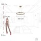 Подвесной светильник Loft it 10415/1000 Manhattan