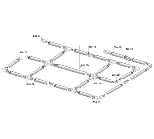 Светильник на штанге Italline 8129 white 8129 Светильник на штанге Italline 8129 white 8129