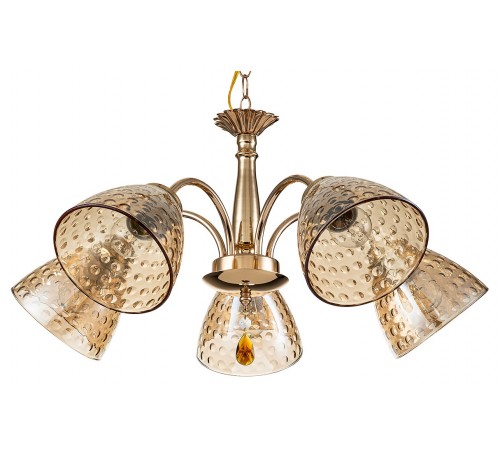 Подвесная люстра Escada 658/5PL Gold Freesia Подвесная люстра Escada 658/5PL Gold Freesia