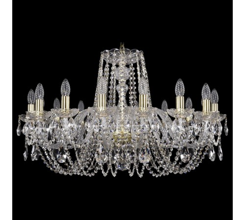 Подвесная люстра Bohemia Ivele Crystal 1402/16/300/G 1402 Подвесная люстра Bohemia Ivele Crystal 1402/16/300/G 1402
