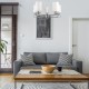 Люстра на штанге Escada 10166/5PL Chrome Eclipse