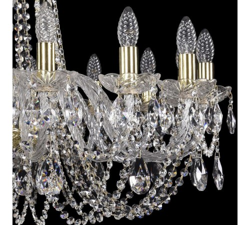 Подвесная люстра Bohemia Ivele Crystal 1402/16/300/G 1402 Подвесная люстра Bohemia Ivele Crystal 1402/16/300/G 1402