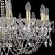Подвесная люстра Bohemia Ivele Crystal 1402/16/300/G 1402
