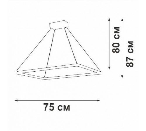 Подвесной светильник Vitaluce V2506DT-1/1S V2506DT Подвесной светильник Vitaluce V2506DT-1/1S V2506DT