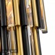 Накладной светильник iLamp 097B-3 MBR+BK Tribeca