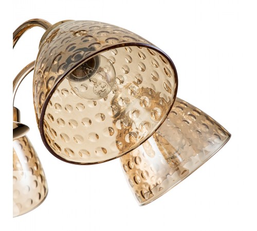 Подвесная люстра Escada 658/5PL Gold Freesia Подвесная люстра Escada 658/5PL Gold Freesia