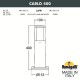 Наземный низкий светильник Fumagalli DR1.574.000.LXU1L Carlo