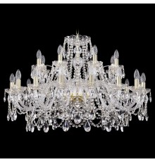 Подвесная люстра Bohemia Ivele Crystal 1411/16+8/360/G 1411