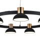 Подвесная люстра Indigo 11059/9P Black Traforo