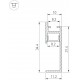 Профиль для плинтусов Arlight 043599 ARH-PLINTUS