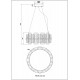 Подвесной светильник Wertmark WE158.20.103 Nelly