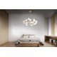 Подвесная люстра LUMINA DECO LDP 6033-25 GD Marsiada