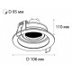 Встраиваемый светильник Italline DY-1680 white 1680