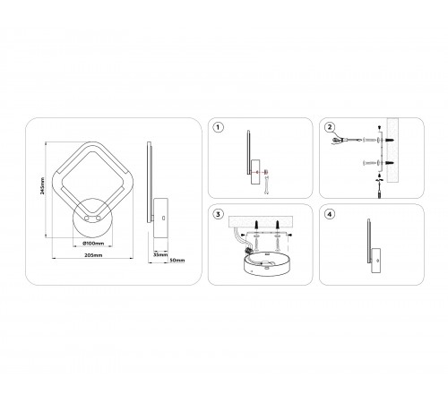Бра Ambrella Light FA8951 FA Бра Ambrella Light FA8951 FA