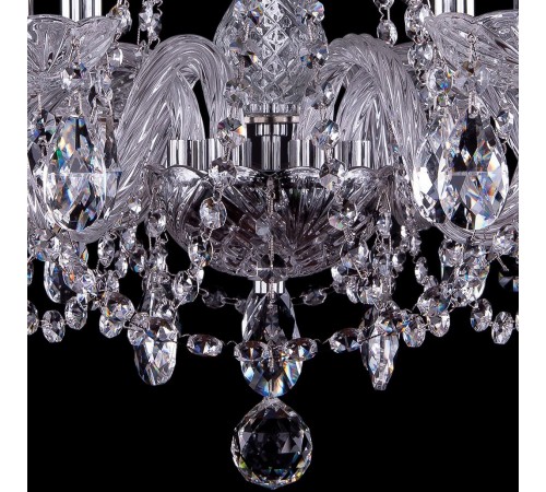 Подвесная люстра Bohemia Ivele Crystal 1402/6/195/Ni 1402 Подвесная люстра Bohemia Ivele Crystal 1402/6/195/Ni 1402