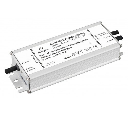 Блок питания с проводом Arlight 028454 ARPV-UH Блок питания с проводом Arlight 028454 ARPV-UH