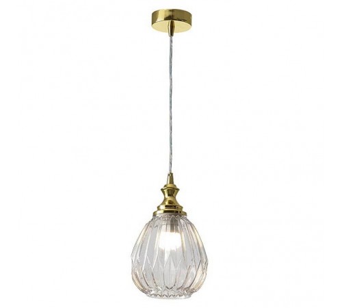 Подвесной светильник Newport 6142/S gold/clear 6140 Подвесной светильник Newport 6142/S gold/clear 6140