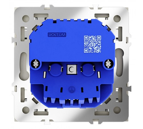 Розетка с заземлением и со шторкой и 2хUSB type A, без рамки Voltum VLS040405 S70 Розетка с заземлением и со шторкой и 2хUSB type A, без рамки Voltum VLS040405 S70
