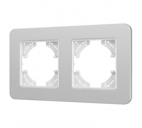 Рамка на 2 поста Arlight 49737 AKIRY Рамка на 2 поста Arlight 49737 AKIRY