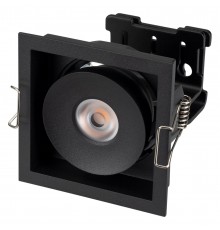Встраиваемый светильник Arlight 028149 CL-SIMPLE-S80x80-9W Warm3000 (BK, 45 deg)