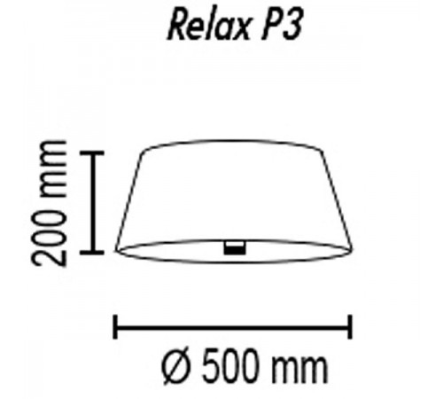 Накладной светильник TopDecor Relax P3 10 329g Relax Накладной светильник TopDecor Relax P3 10 329g Relax