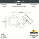 Светильник на штанге Fumagalli 4M1.000.000.AXD2L Tommy