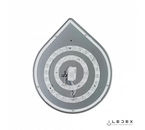 Накладной светильник iLedex 6008W-18W-3000K WH-GL Omega Накладной светильник iLedex 6008W-18W-3000K WH-GL Omega
