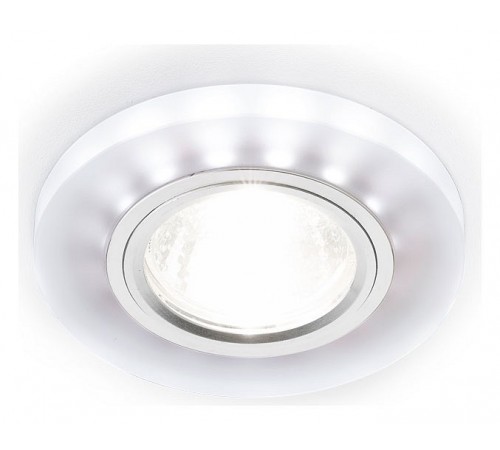 Встраиваемый светильник Ambrella Light S214 WH/CH/WH S Встраиваемый светильник Ambrella Light S214 WH/CH/WH S