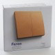 Выключатель беспроводной двухклавишный Feron 41726 Tm 82