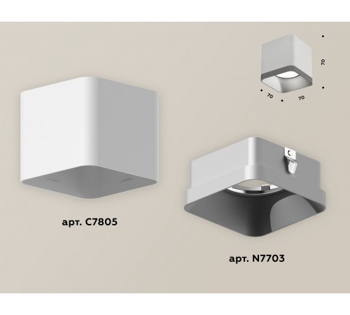 Накладной светильник Ambrella Light XS7805003 Xs780