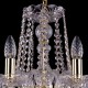 Подвесная люстра Bohemia Ivele Crystal 1402/10/240/G/Balls 1402