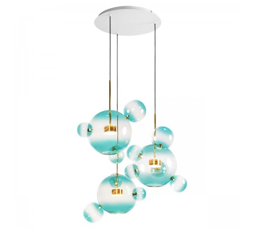 Подвесной светильник Loft it 2027-D3 Blue Bolle Подвесной светильник Loft it 2027-D3 Blue Bolle
