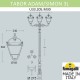 Фонарный столб Fumagalli U33.205.M30.AXH27 Simon