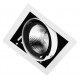 Встраиваемый светильник Ambrella Light T811 BK/CH 12W 4200K Cardano