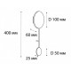 Накладной светильник Italline IT03-1434 black IT03-1434
