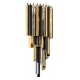 Накладной светильник iLamp 097B-3 MBR+BK Tribeca