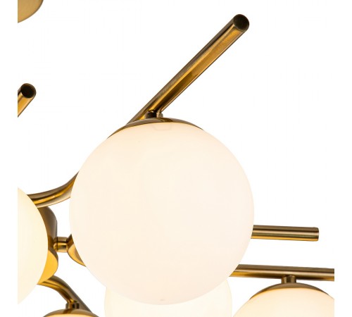 Люстра на штанге Escada 642/10P Brass Sphere Люстра на штанге Escada 642/10P Brass Sphere