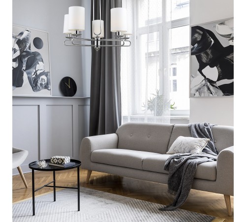 Люстра на штанге Escada 10166/5PL Chrome Eclipse Люстра на штанге Escada 10166/5PL Chrome Eclipse