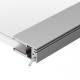 Профиль встраиваемый мебельный Arlight 019191 KLUS-GLASS-810-2000 ANOD