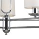 Люстра на штанге Escada 10166/5PL Chrome Eclipse