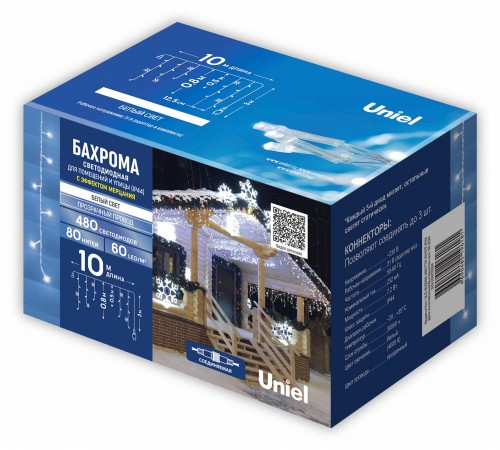 Бахрома световая Uniel UL-00012069 Бахрома световая Uniel UL-00012069