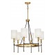 Люстра на штанге LUMINA DECO LDP 1229-6 MD RODEZIO