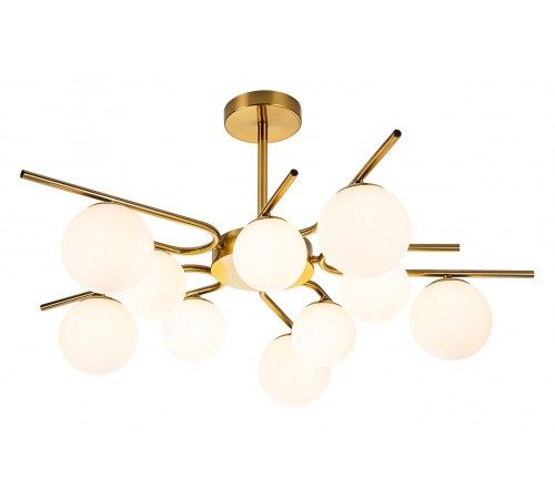 Люстра на штанге Escada 642/10P Brass Sphere Люстра на штанге Escada 642/10P Brass Sphere