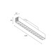 Накладной светильник Hesby Lighting HSBL_0146 ElDeko